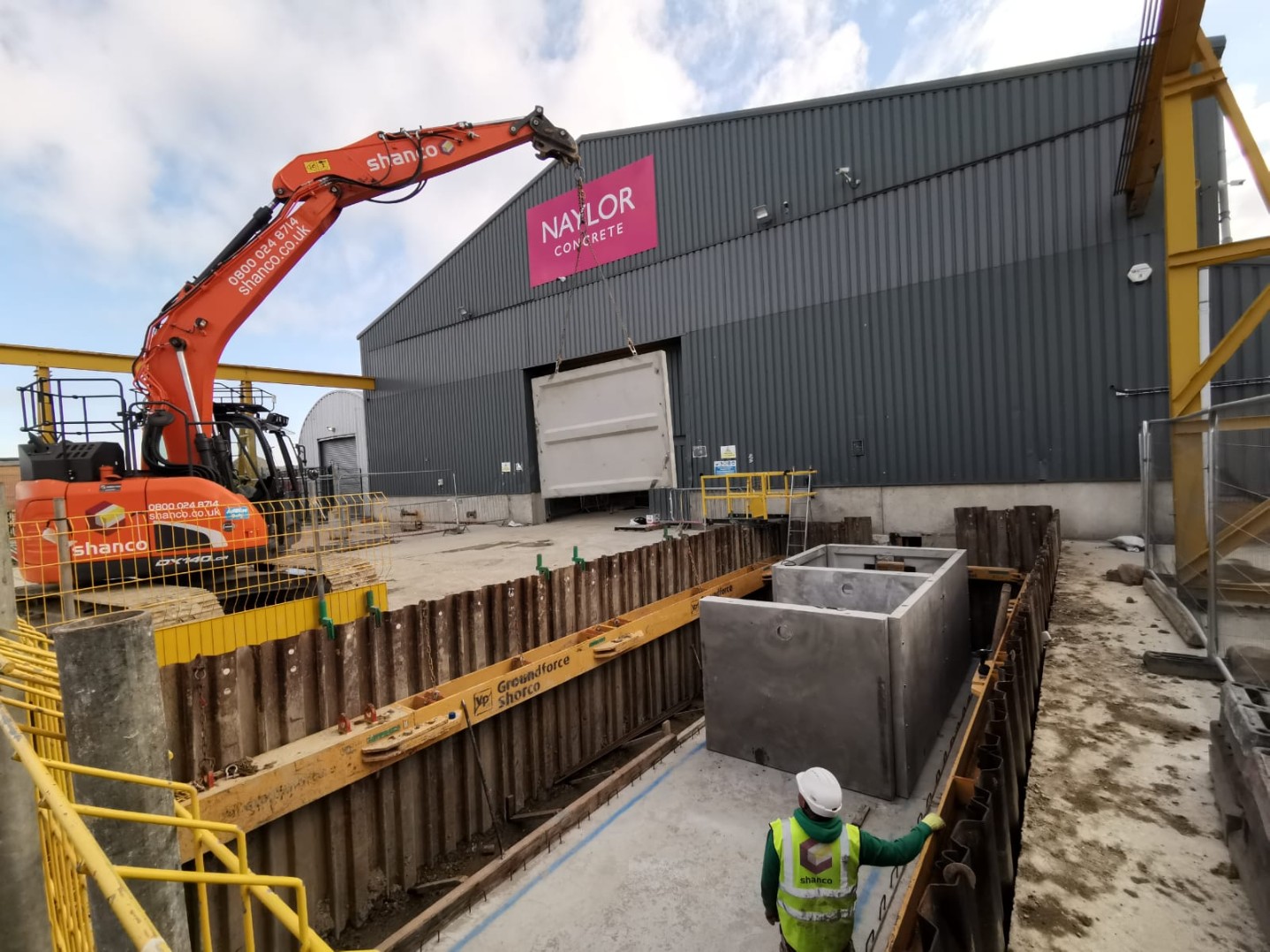 Naylor Lintels 2 Million Manufacturing Improvement Project Naylor Concrete