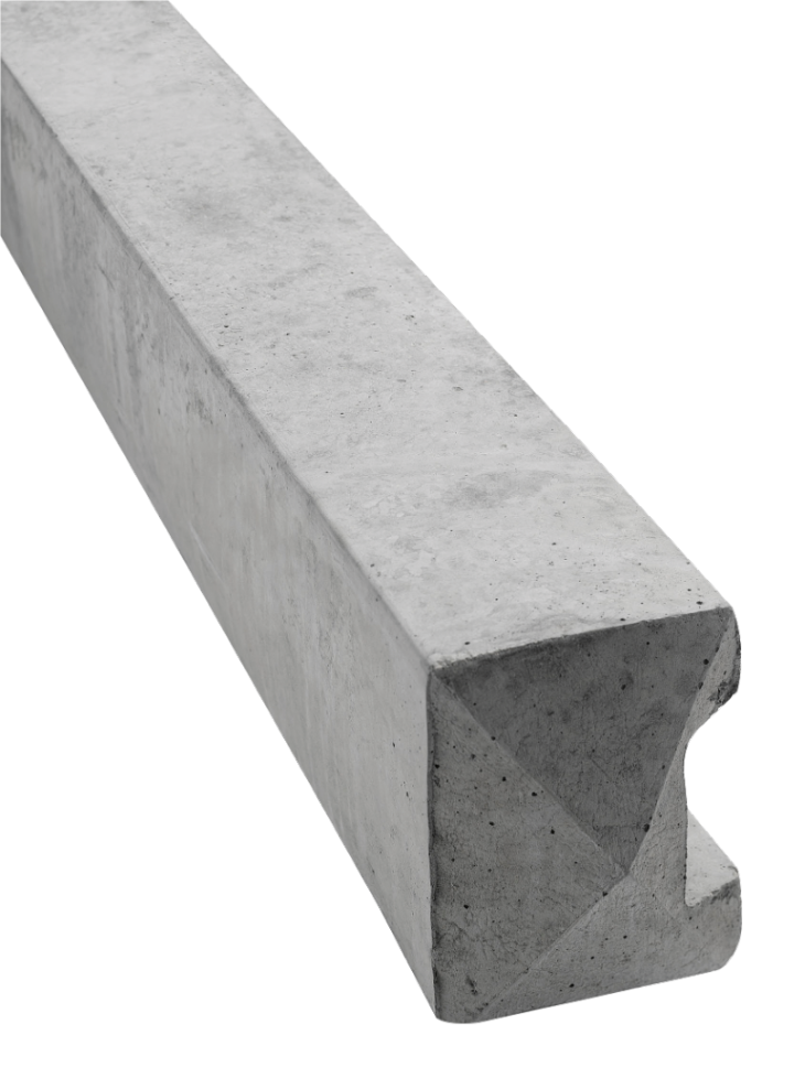 Slotted Concrete Fence Posts & Gravel Boards Naylor Concrete